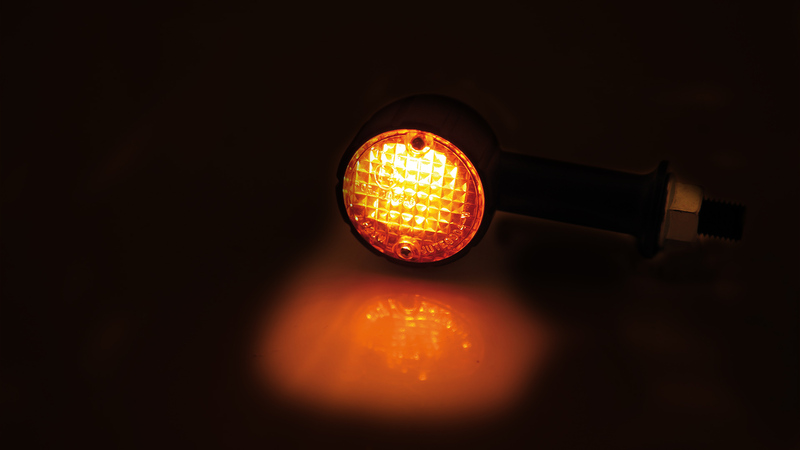 HIGHSIDER Smart Arizona Glühlampen Mini-Blinker Gehäuse Schwarz / Linse Rauchgrau (Paar), Vorn & Hinten – Bild 4