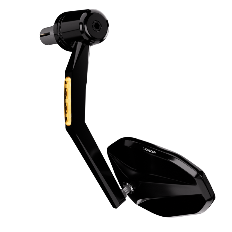 HIGHSIDER pro VICTORY Lenkerendspiegel mit LED-Blinker (1Stck.) – Bild 3