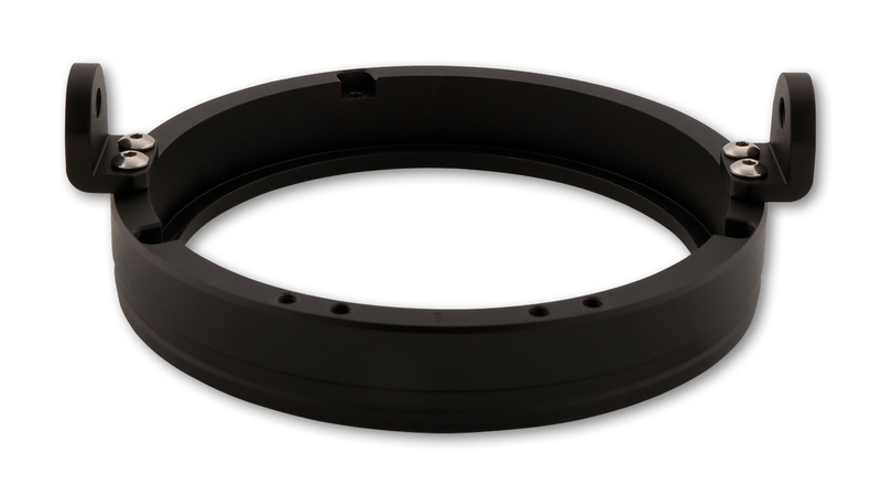HIGHSIDER pro 5 3/4 Zoll Lampenhalterring Frame-R2 Schwarz CNC, Seitliche Befestigung – Bild 7