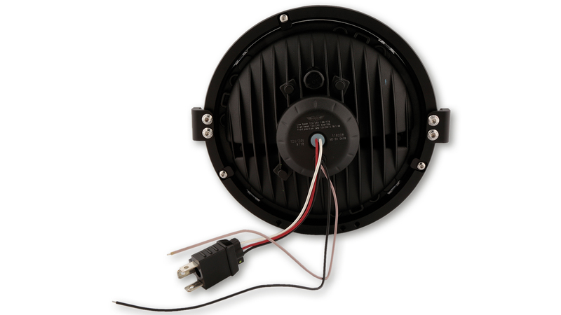 HIGHSIDER pro 7 Zoll Scheinwerfer Frame-R1 Typ 3 LED Schwarz Seitliche Befestigung – Bild 5