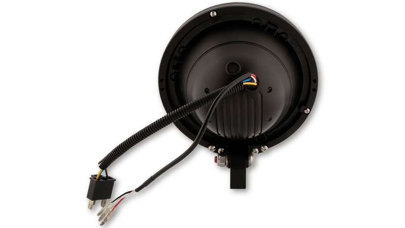 HIGHSIDER pro 7 Zoll Scheinwerfer Frame-R1 Typ 4 LED Schwarz Untere Befestigung – Bild 5