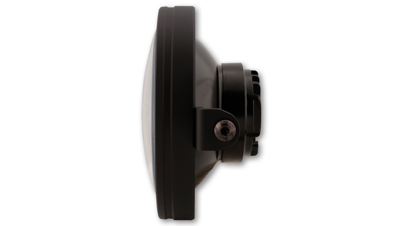 HIGHSIDER pro 5 3/4 Zoll Scheinwerfer Frame-R2 Typ 5 LED Schwarz Seitliche Befestigung – Bild 3